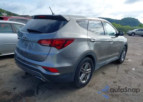 2018 Hyundai Santa Fe Sport 2.4L from USA, damaged, VIN 5XYZT3LB9JG538494